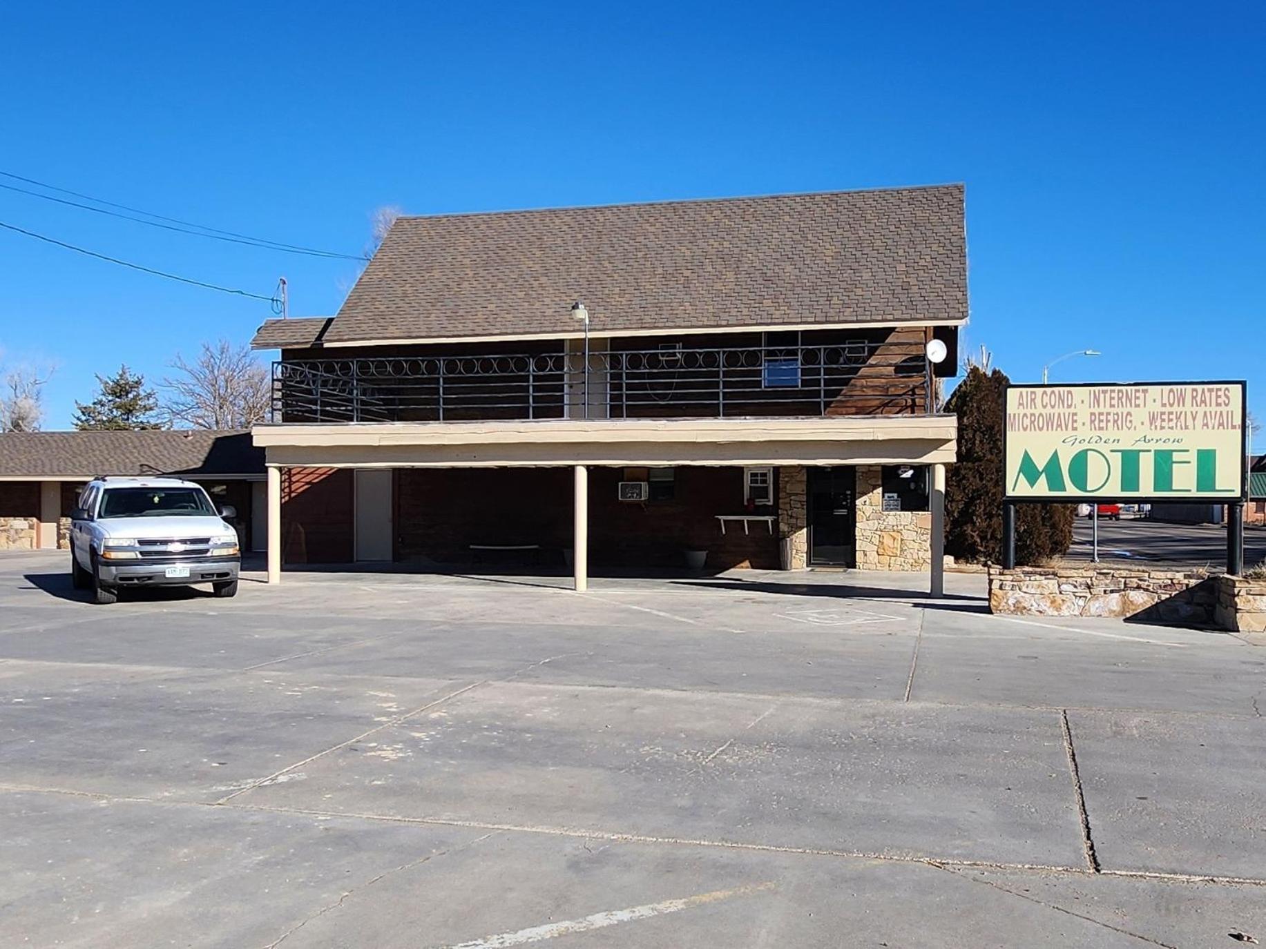 Golden Arrow Motel Lamar Buitenkant foto